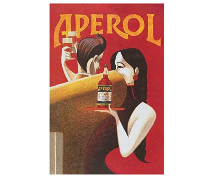 Affiche publicitaire d'Apérol.